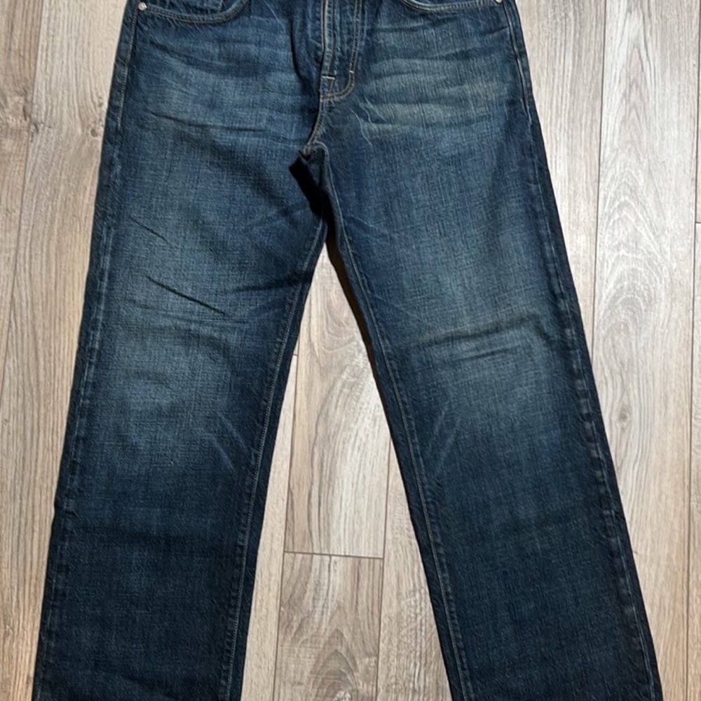 Hugo Boss Blue Straight Denim Jeans